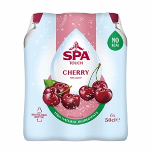 Spa Touch Sparkling Cherry petfles 500 ml (6 stuks)