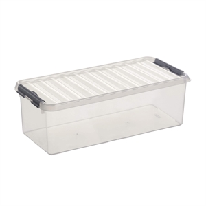 Sunware Q-line opbergdoos / transparant / 9500 ml