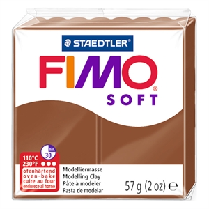 Fimo 8020-7 klei soft / caramel / 57 gram