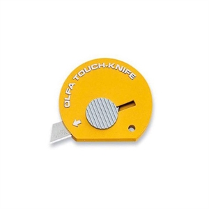 Olfa TK-4 veiligheidsmes / staal en kunststof / geel