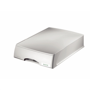 Leitz 5210 brievenbak plus / met lade / grijs / 1 stuk