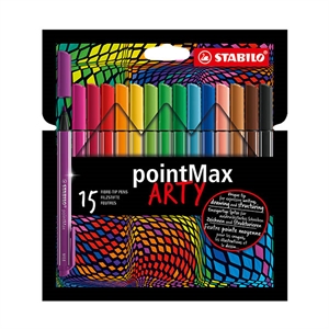 Stabilo PointMax finelinerset / 15 stuks