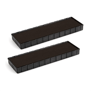 Colop E/25 inktkussen / zwart / 2 stuks