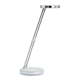 Maul Maul Puck bureaulamp / met voet / LED / wit