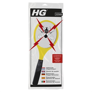 HG X elektrische vliegenmepper / geel