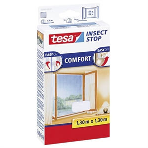 Tesa vliegenhor Insect Stop / comfort / raam / 130 x 130 cm / wit