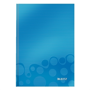 Leitz 4627 WOW complete schrijfblok / A5 / gelinieerd / blauw / 90gr. / 80 vel