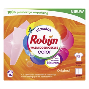 Robijn Classics wasstrips / Color / 16 wasstrips
