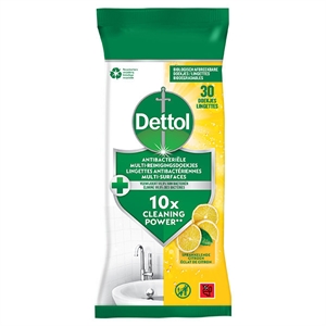 Dettol schoonmaakdoekjes / citrus / 30 doekjes