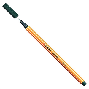 Stabilo fineliner point 88 / olijfgroen / 0,4 mm