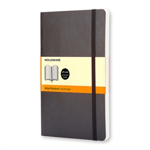 Moleskine IMQP611 pocket notitieboek / softcover / zwart / gelinieerd