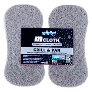 Minky M-Cloth schoonmaakspons / Kitchen/Grill & Pan / 2 stuks