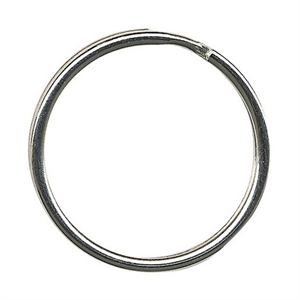 Alco sleutelring / metaal / 33mm / 100 stuks