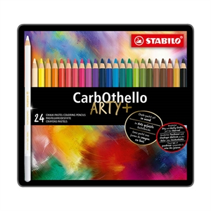 Stabilo Carbothello Arty+ pastelpotloden / 24 stuks