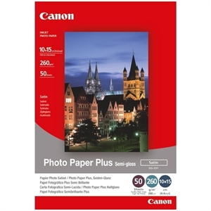 Canon SG-201 fotopapier / semi glanzend / 10 x 15 cm / 260 gr. / 50 vel