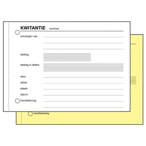 Sigel Expres kwitantieboekje / zelfkopiërend / A6 / 50 vel