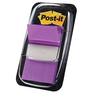 3M Post-it index / paars / 25,4mm x 43,2mm / 50 tabs