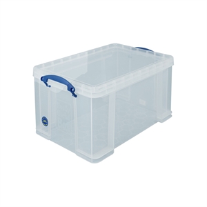 Really Useful Box opbergdoos / polypropyleen / transparant / 48 liter