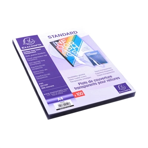 Exacompta 42542E Serodo inbindkaft / A4 / transparant / 100 stuks