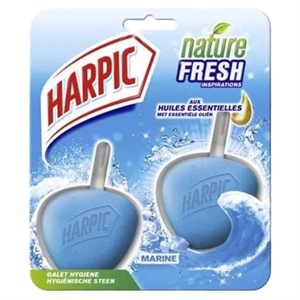 Harpic Nature Fresh toiletblok / Marine / 40 gram / 2 stuks