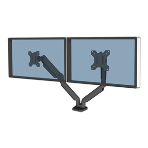 Fellowes 8042501 Platinum Series monitorarm / 2 monitoren / tot 32 inch / zwart / tot 8 kilo