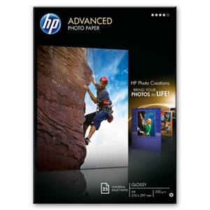 HP Q5456A advanced photo paper / A4 / 250gr. / 25 vel