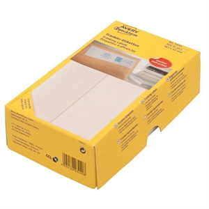 Avery Zweckform 3440 frankeeretiketten / wit / 163 mm x 43 mm / 500 etiketten