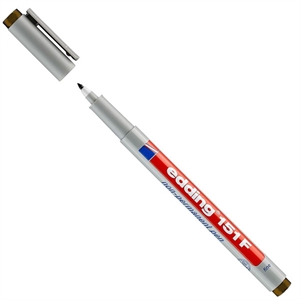Edding 151F OHP marker / bruin / ronde punt / 0,6 mm