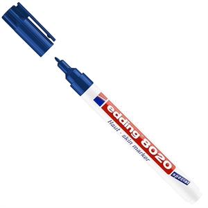 Edding 8020 skin marker / blauw / ronde punt / 1 mm