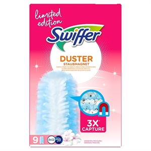Swiffer Duster roze Limited Edition Dusters navulling / 9 stuks