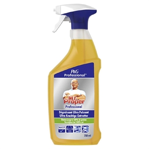 Mr. Proper Professional Ontvetter Spray / citroen / 750 ml