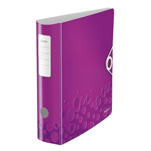 Leitz 1106 Active WOW ordner / A4 / plastic / paars metallic / 75mm