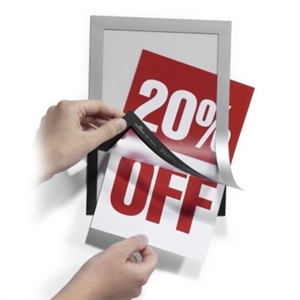 Durable Duraframe informatiekader / A5 / grijs / magnetisch / 2 stuks