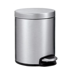 EKO Serene vuilnisbak / staal & aluminium / mat RVS / 5 liter