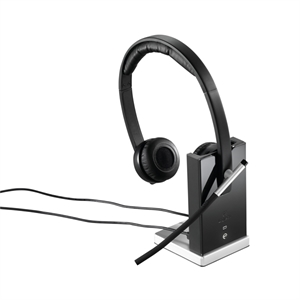 Logitech H820e stereo draadloze headset / USB / zwart