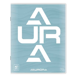 Aurora 136LQ5/B schrift / A5 / geruit / 70 gr. / 36 vel / blauw