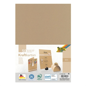 Folia kraftpapier / A4 / bruin / 50 vel
