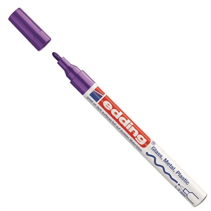 Edding 751 paint marker / violet / ronde punt / 1-2 mm