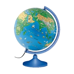 Atmosphere Globe met verlichting | Family Line | Franstalig | 30 cm