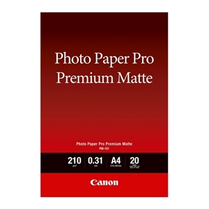 Canon PM-101 premium fotopapier / mat / A4 / 210 gr. / 20 vel
