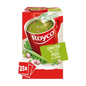 Royco Classic erwt ham / 25 stuks