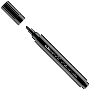 Edding 366 mini whiteboard marker / zwart / ronde punt / 1 mm