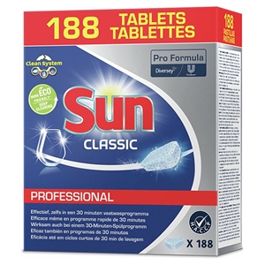 Sun Professional vaatwastabletten / Classic / 188 tabs