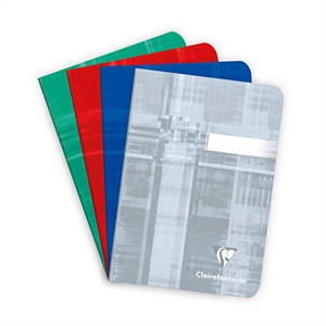 Clairefontaine Metric notitieboek assorti / A6 / gelinieerd / 48 vel / 10 stuks