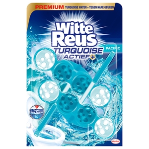 Witte Reus Actief Toiletblok / Turquoise / 100 gram