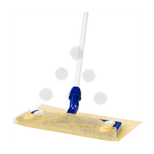 Vloerwisser incl. 5 doekjes / oranje