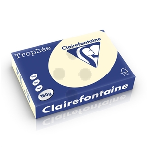 Clairefontaine papier / crème / A4 / 160 gr. / 250 vel