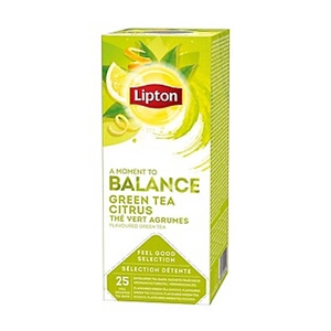 Lipton FGS Groene Thee Citrus / 6 x 25 stuks