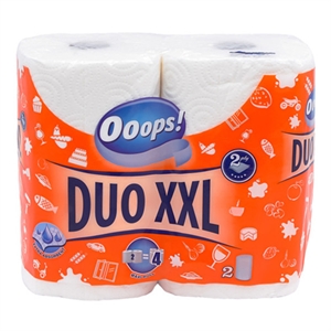 Ooops! Keukenpapier / Duo XXL / 2-laags / 2 rollen