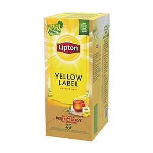 Lipton FGS Yellow Label thee | 6 x 25 stuks